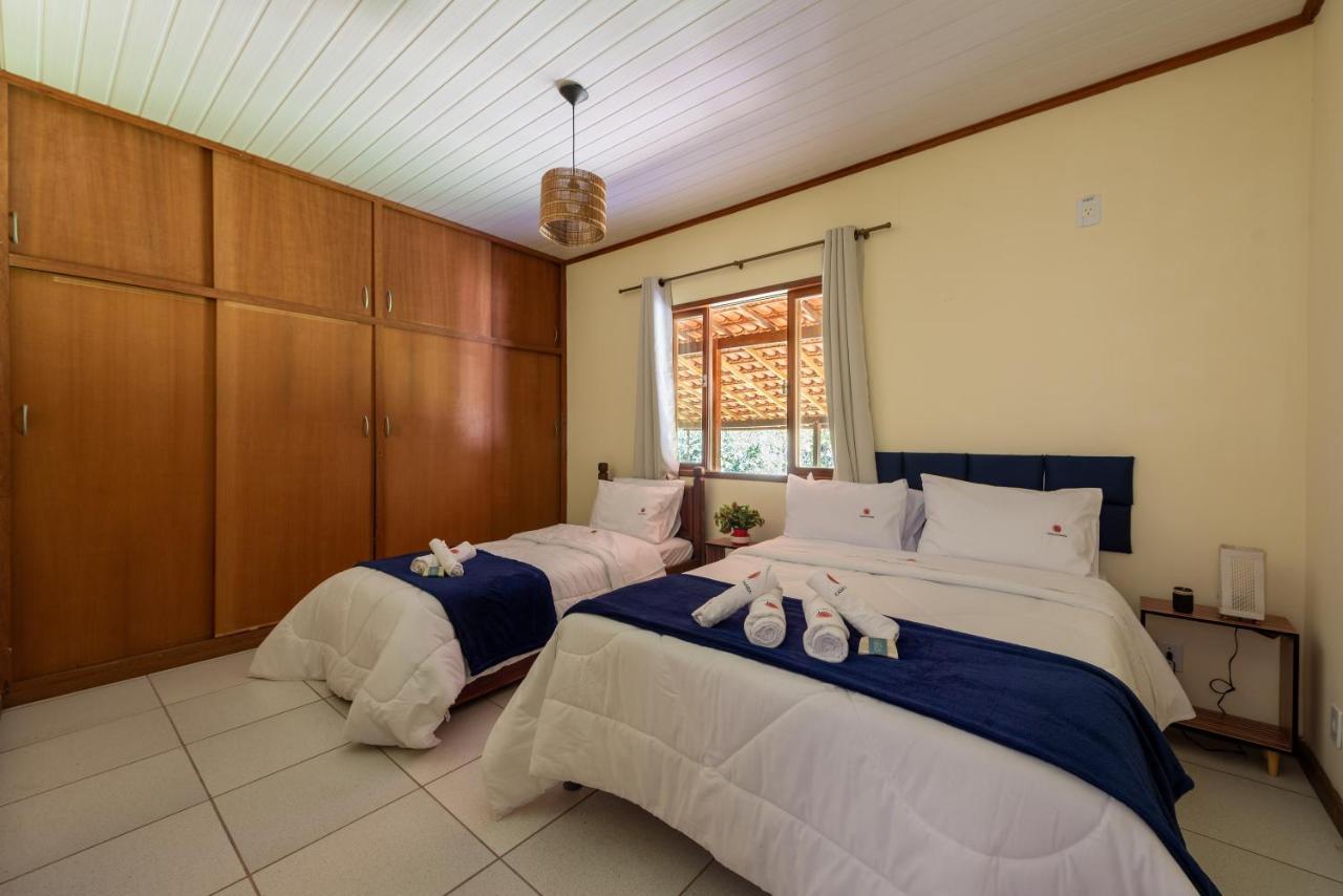 Casa Di Maria 4 Quartos A 500M Centro - Sauna, Piscina, Fogao A Lenha, Churrasqueira - Acesso Privativo Ao Ao Rio - Ideal Para Familias 新弗里堡 外观 照片